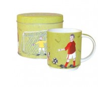 Alex Clark Football Mug in Tin Alex Clark Football Mug in Tin